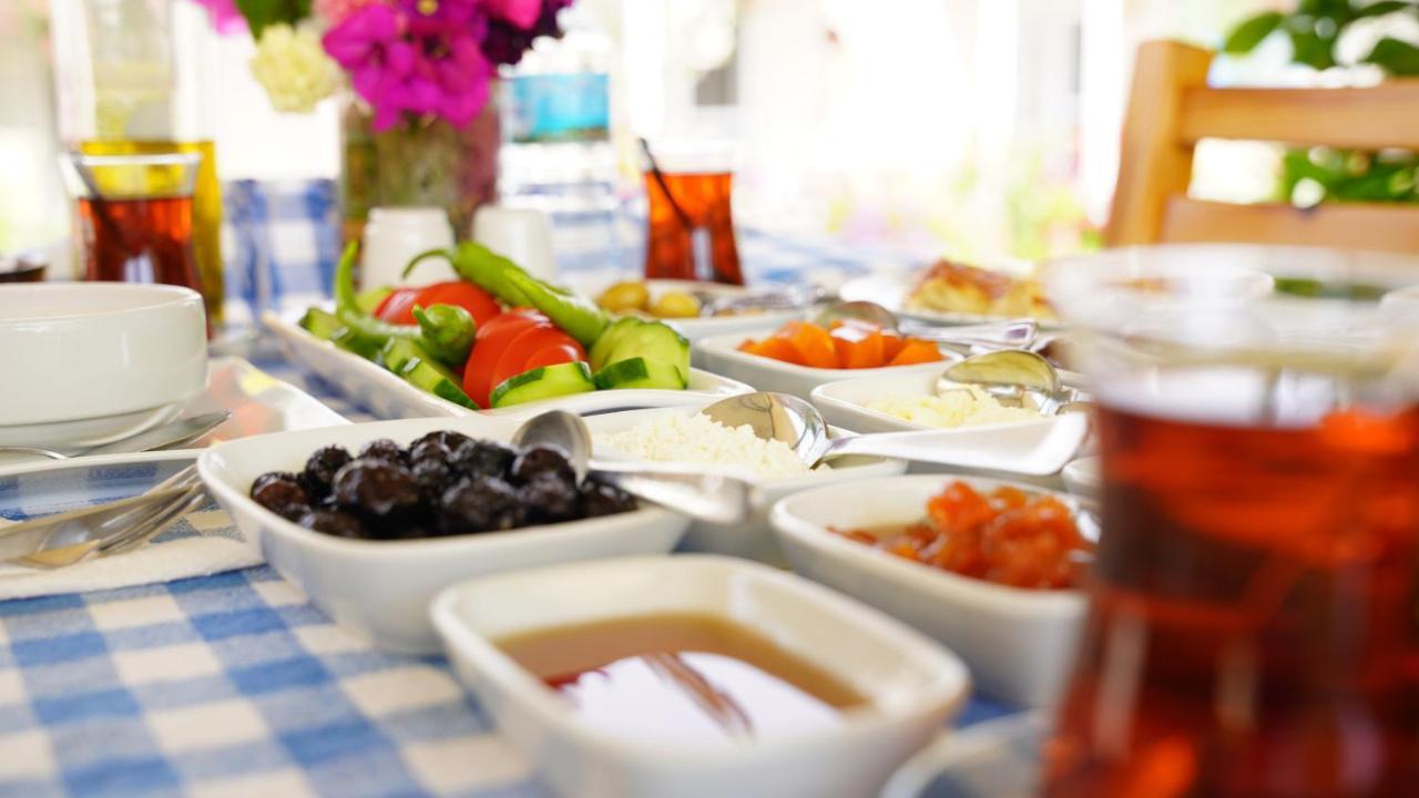 Bed and Breakfast Yelken Bungalov Миляс Экстерьер фото